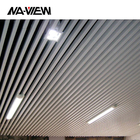 False Suspended Metal Baffle Ceiling System 0.5mm Thickness