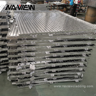 Grey Aluminium Wrought Iron Metal Fence Gates