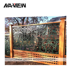 House Metal Security Privacy Fence Panels Matel Security Fence