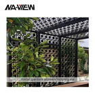 Custom Garden Laser Cut Galvanized Steel Fence Panels