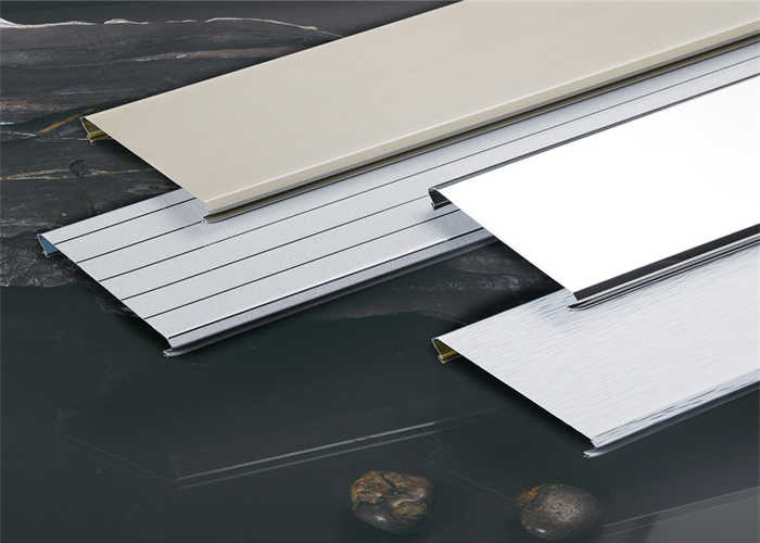 Perforation Pattern 150mm Aluminium Linear Ceiling Suspension ISO 9001