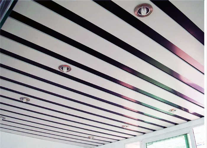 Na View Metal Linear Ceiling Panels Aluminium Ceiling Strips