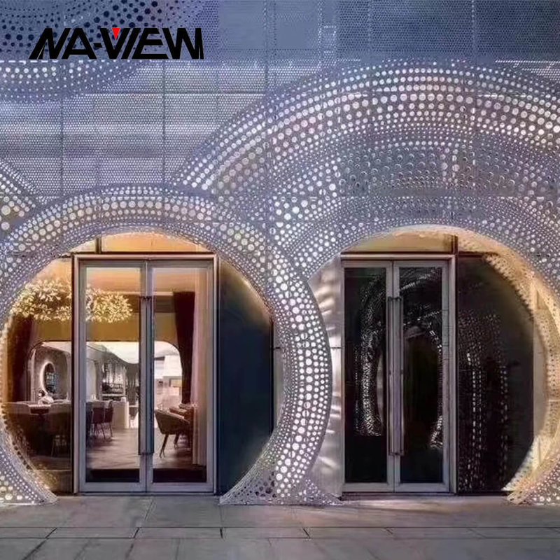 laser cut exterior panels