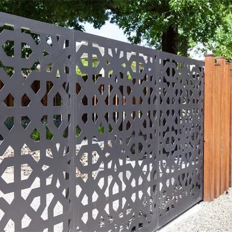 Short Small Metal Garden Fence Panels