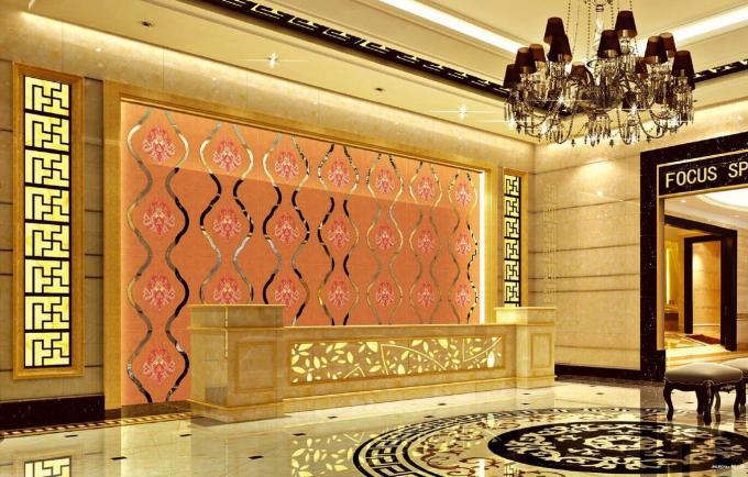 Beautiful Decorative Wall Covering Panels , 3d Mdf Sculptured Panels