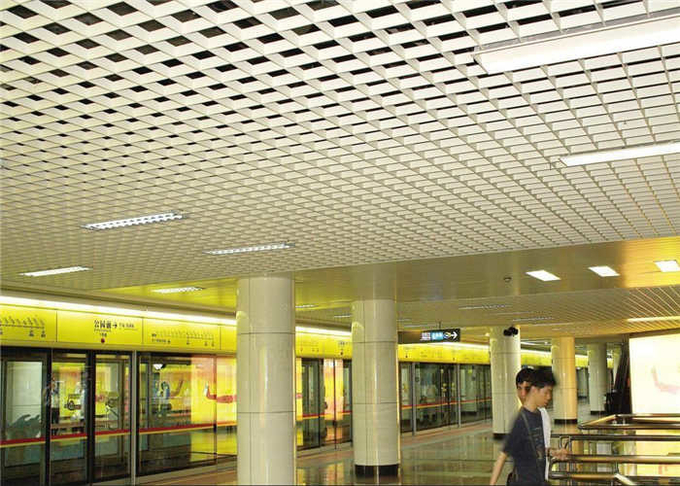 0 7mm Building Materials Open Cell Ceiling System Oem Accepted