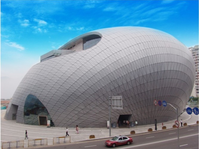 Multi Shape Curved Aluminum Panels Corrosion Resistance A-0201