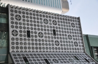 Light Weight 2m * 1m Aluminum Decorative Panels
