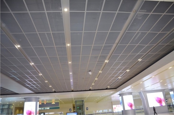Outdoor Aluminum Mesh Panel 1220*2440mm Perforated Sheet Cladding