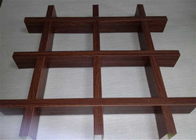 Wooden Stone Color Heat Insulation Open Cell Ceiling