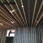 Metal Corridor False Ceiling Tiles Acoustic Ceiling Baffles SGS Approval
