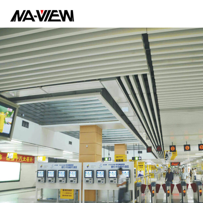 High Quality Roof Metal Sheet Suspended Perforated Aluminum False Ceiling colored wall paneling