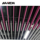 ACEBOND aluminum U shape cheap ceiling tiles supplier with curved false ceiling design