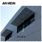 30*80mm EPS Prefabricated House Perforated Metal Wall Panels