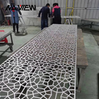 OEM customized decorative materials aluminum perforated metal wall cladding panels