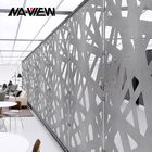 Romantic Bedroom Wall Decoration Perforated Metal Wall Cladding
