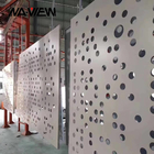 decorative ss 316 corrugated perforated metal panels sheets