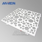 Decorative Corrugated Perforated Metal Panels 1900mm Width