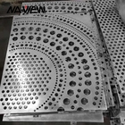 1100mm Height Decorative Metal Fence Panels CNC Engraving