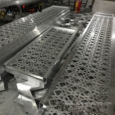 Customized Size T8 6063 Decorative Wall Panels For Windows