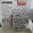 Laser Cut Aluminum Perforated Sheet Wall Cladding Panel 6m Height