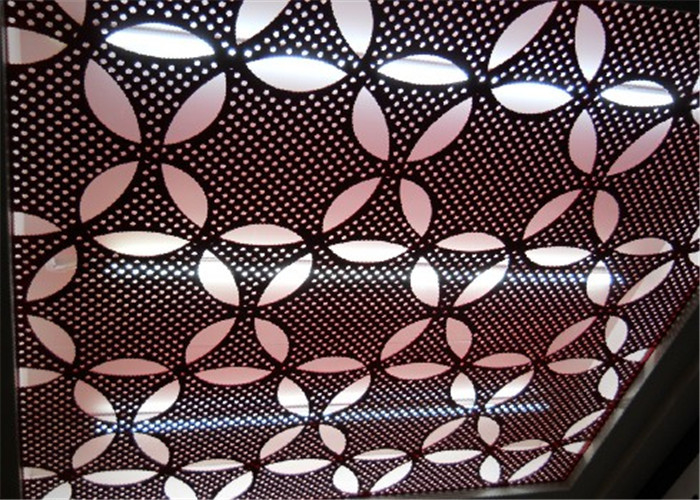 Perforated Aluminum Decorative Panels Exterior Wall Decoration