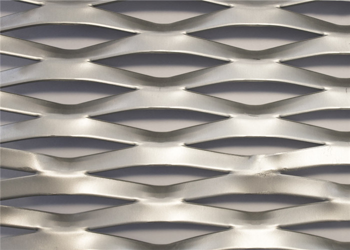 Plate Type Aluminum Mesh Panel For Outer Wall Hanging