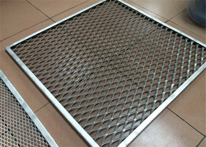 Security Advertising Signs 5mm Aluminum Mesh Panel