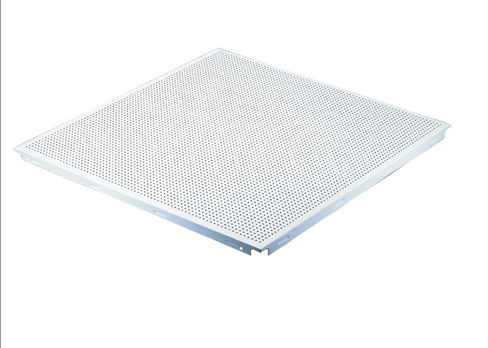 Sound Absorbing Office 595x595mm Suspended Ceiling Tiles