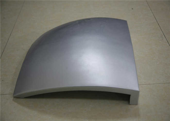 Fireproof 3mm Curved Metal Roof Panels Aluminum