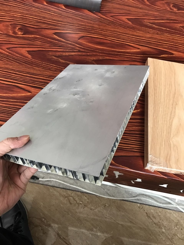 Aircraft PVDF Coating Honeycomb Aluminum Panels 35mm