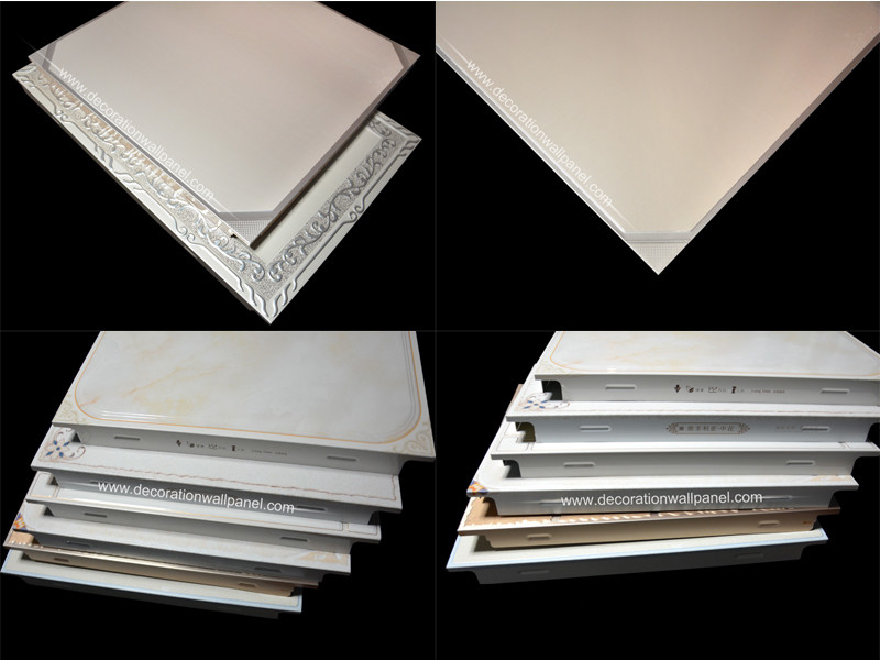 Office Buildings Durable Aluminum 0.5mm Suspended Ceiling Tiles