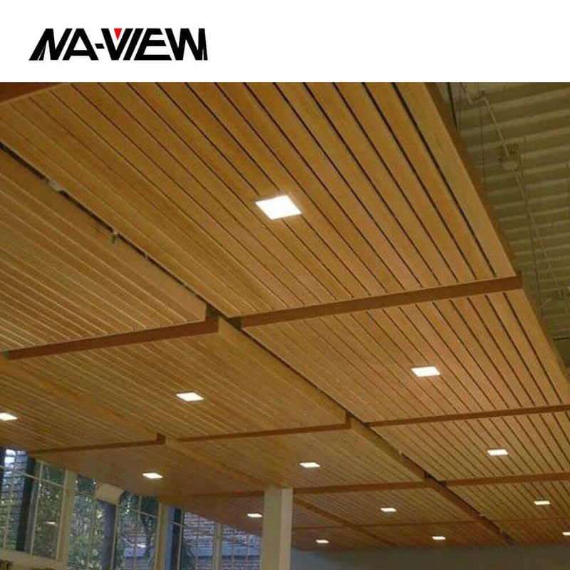 Building Material Decorative Aluminum Metal Baffle Ceiling