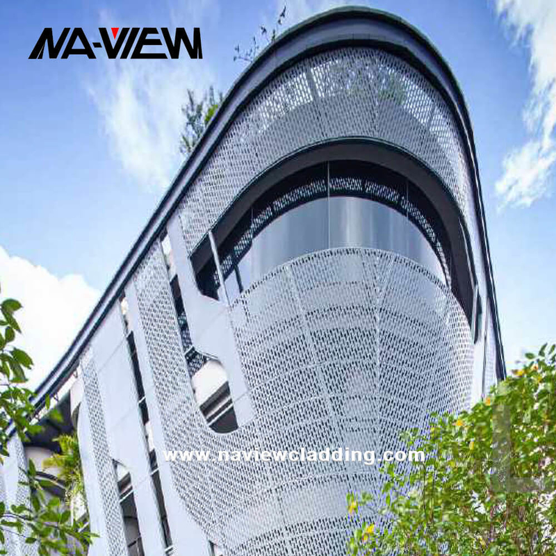 PVDF Coating Perforated Aluminum Panels